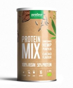 Vegan Protein - Tournesol, Chanvre, potiron - Saveur Cacao